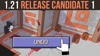 Minecraft 1.21 Release Candidate 1 Mojang Undo Changes Concept Art