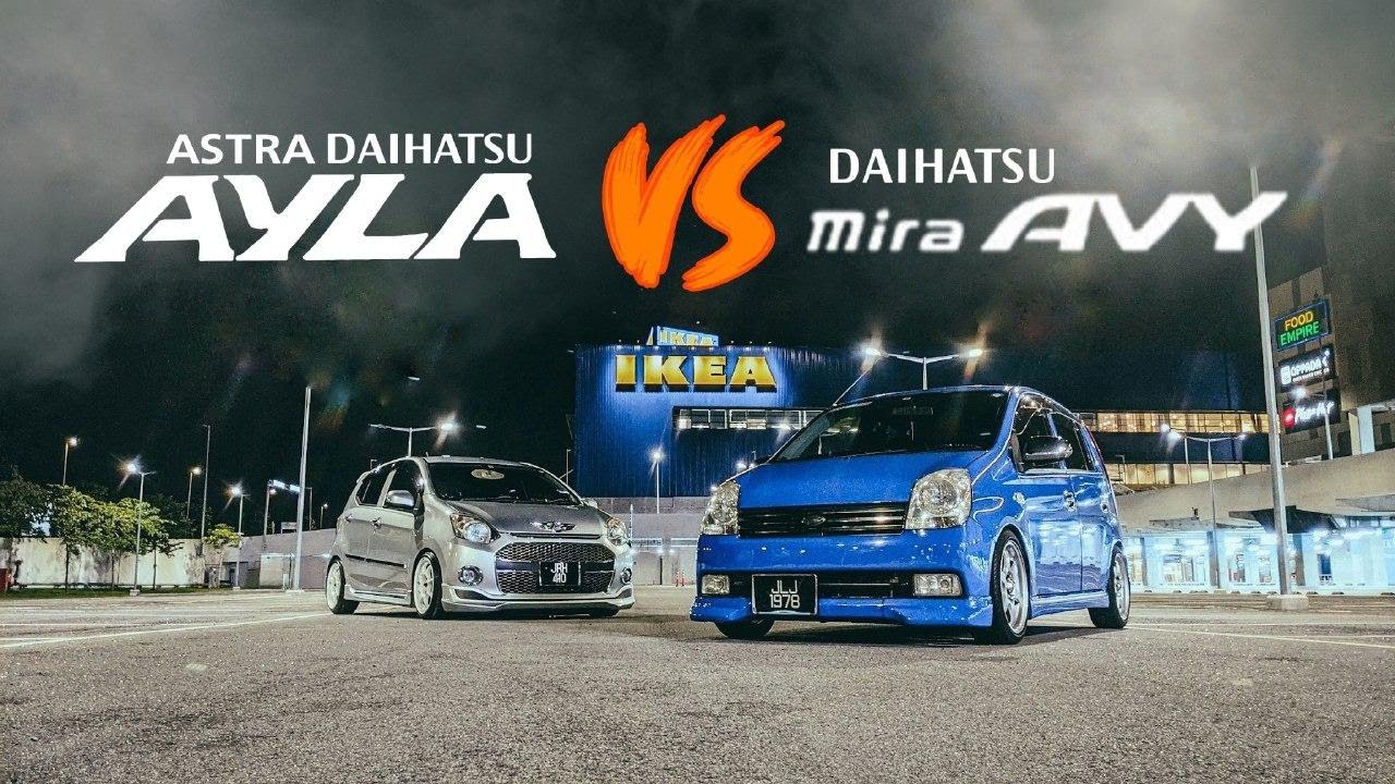 Daihatsu Ayla vs Daihatsu Mira Avy