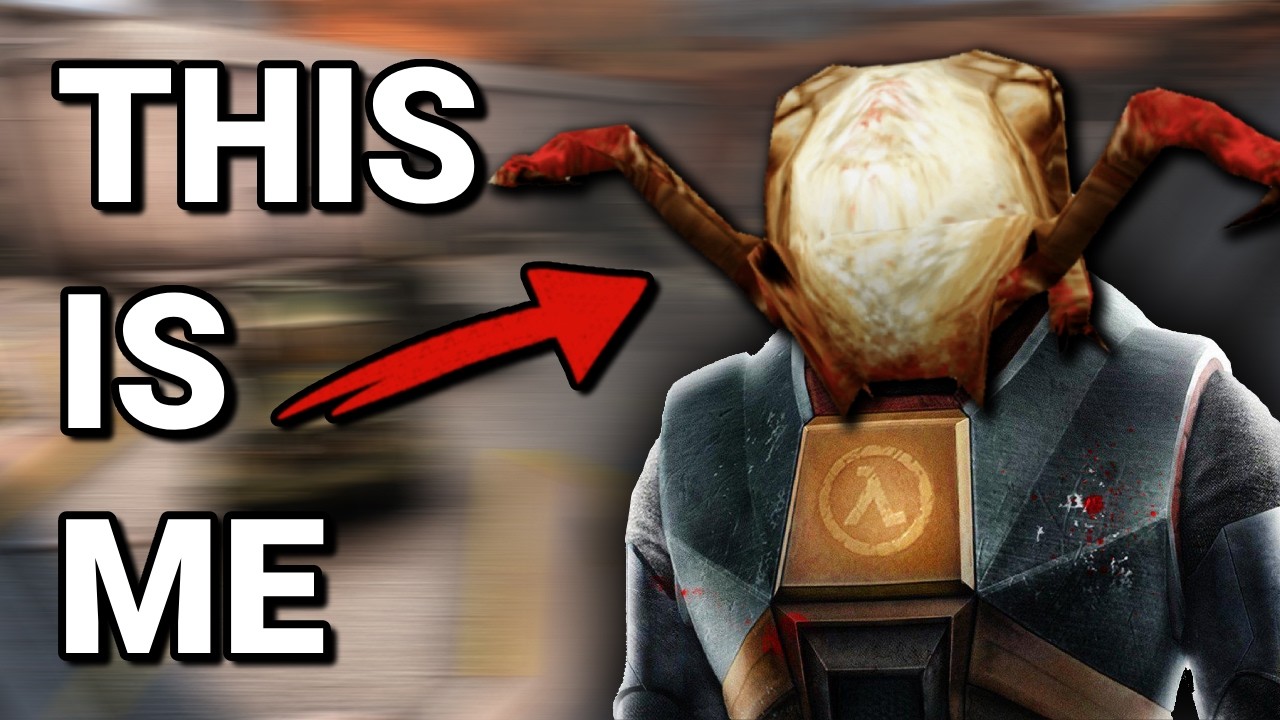 I played Half-Life 2 as a HEADCRAB!