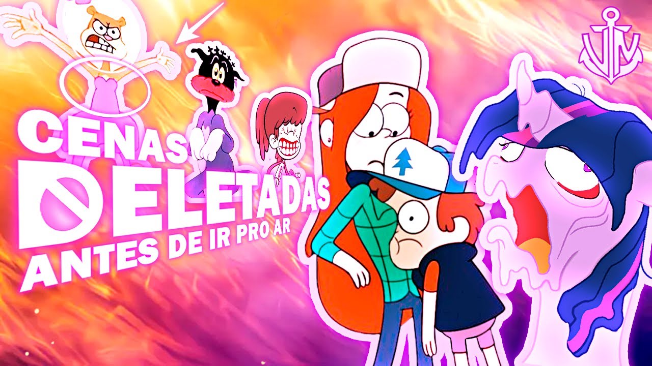 CENAS CENSURADAS em DESENHOS que você NÃO VIU! ✂️🚫