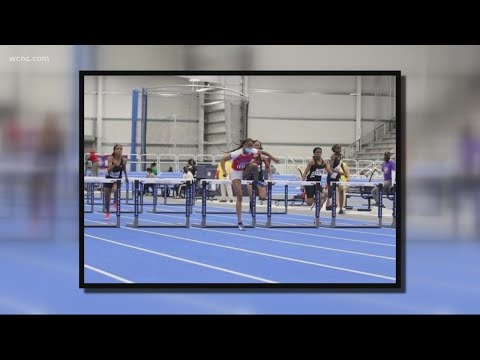 Harding University High School student is making her mark in track and field