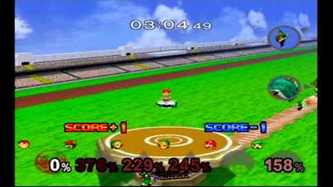 Super Smash Bros Melee Debug Menu Fun - 6-Players Gameplay #66