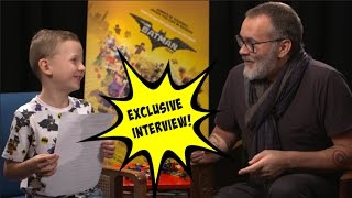 Chris McKay Faces Toughest Interview Yet From Biggest Little DC Fan | THE LEGO BATMAN MOVIE