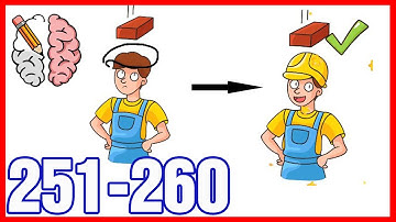 Tricky Line Draw the Part Level 251 252 253 254 255 256 257 258 259 260 Solution or Walkthrough