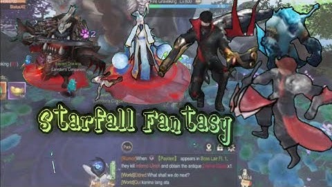 Starfall Fantasy✓Neverland Open World MMORPG
