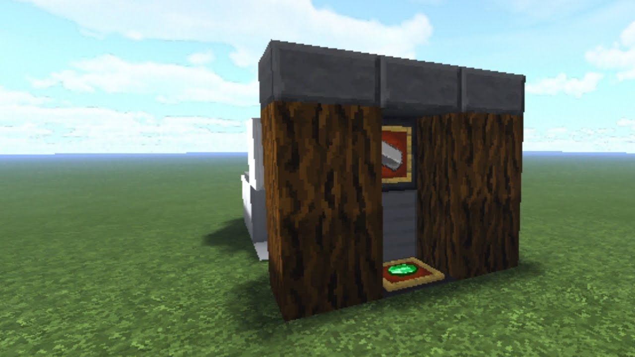 How to make A working shop in Minecraft | Bedrock | Java | Switch ...