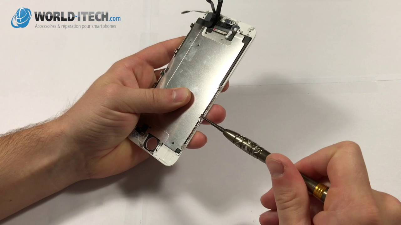 iPhone 6 : Tuto remplacement écran (vitre tactile + LCD) - YouTube