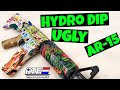 UGLIEST AR-15 EVER!!! - Hydro Dipping the FUGLY M4 rifle