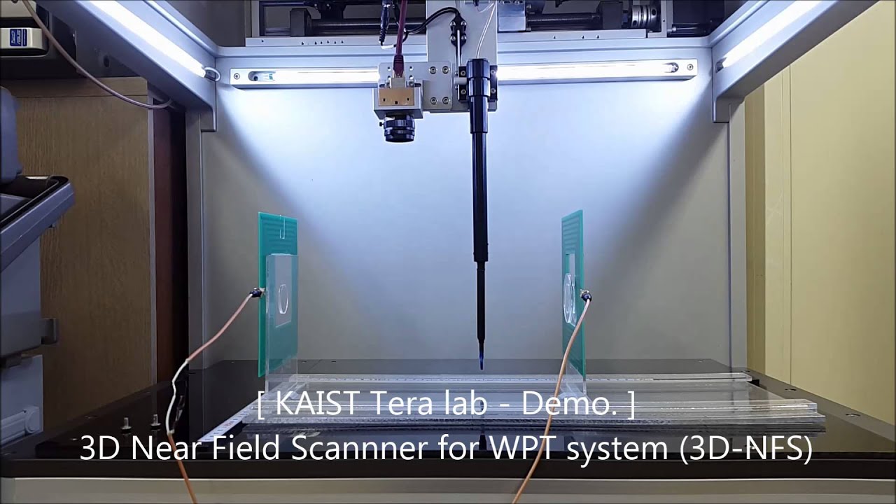 3D magnetic field scanner (3D-MFS) for analysis of WPT system - YouTube