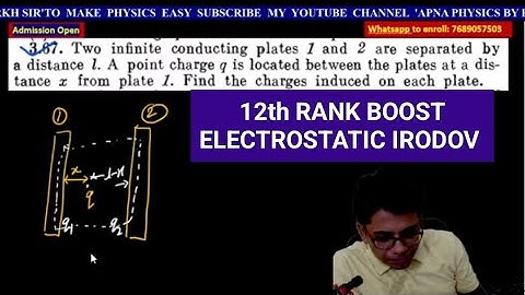 12th RANK BOOST IRODOV ELECTROSTATIC BY RKH SIR