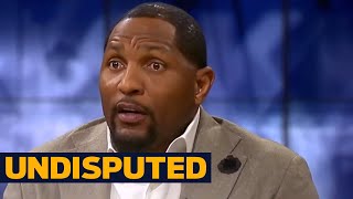 Cam Newton's complaint about officials is a win for defenses according to Ray Lewis | UNDISPUTED