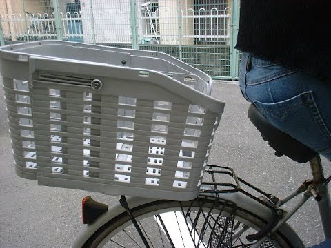 自転車 後ろカゴ 取り付け Youtube 自転車 後ろカゴ 取り付け Youtube