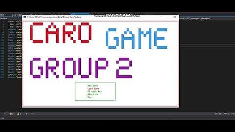 Đồ án nhập môn lập trình 20CLC11 HCMUS , nhóm 2, trò chơi caro