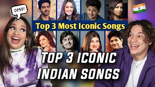 Latinos react to Top 3 Most Iconic Bollywood Songs By Each Singers