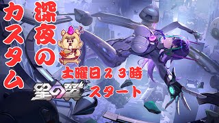 【#星の翼】土曜の夜は修行カスタムマッチ【Vtuber】