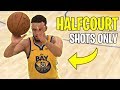 What If You Could Only Shoot Half Courts Shots In The NBA? | NBA 2K20