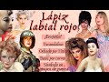 La historia del Lápiz labial rojo - Escandaloso, Besos por correo, Tiempos de guerra, Test de beso.