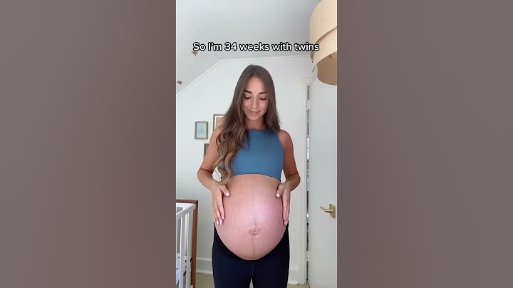 34 weeks pregnant with TWINS!