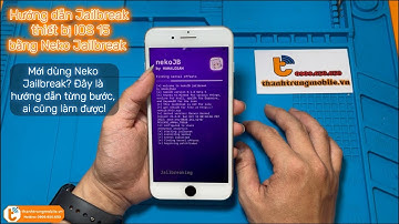 Hướng Dẫn Jailbreak iOS 15 Bằng NekoJB Trong 3 Phút | Thành Trung Mobile | #thanhtrungmobile