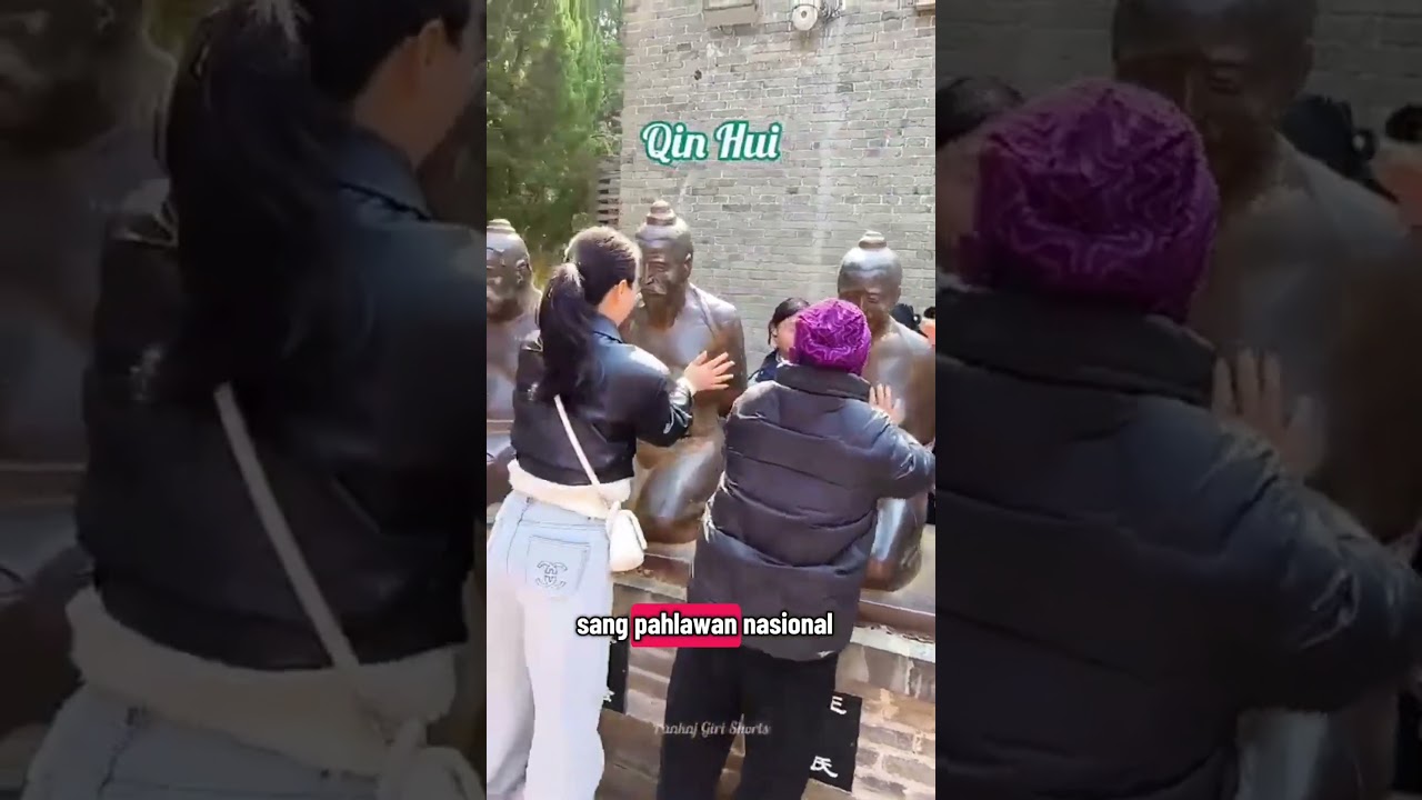 patung koruptor dan pengkhianat di china #bahasyuk #shorts