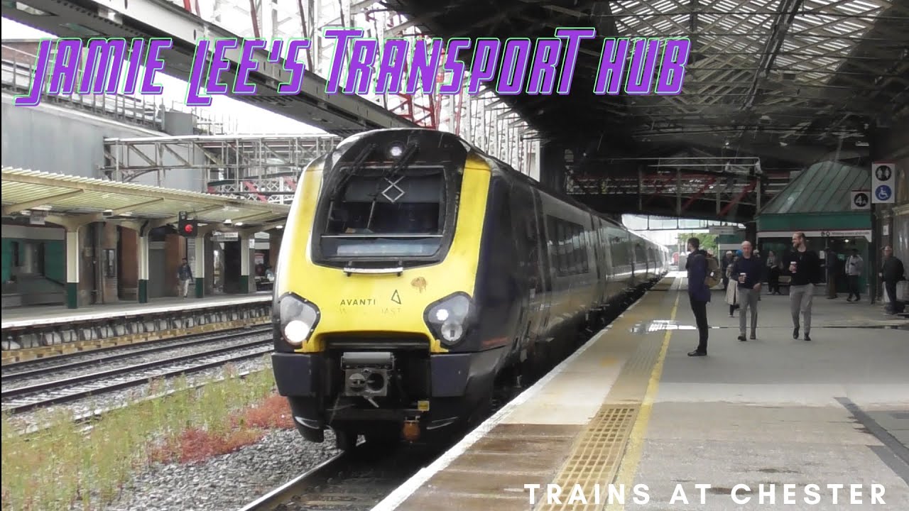 Trains at Chester 4/6/24 - YouTube