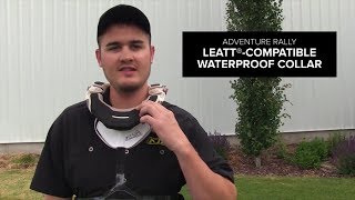 How to Wear the Leatt Brace Compatible Collar - KLIM Adventure Rally Jacket