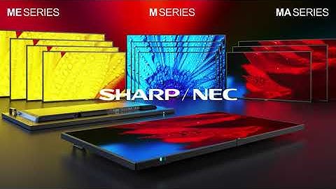 Sharp/NEC MESSAGE line-up. We have a MESSAGE for you!