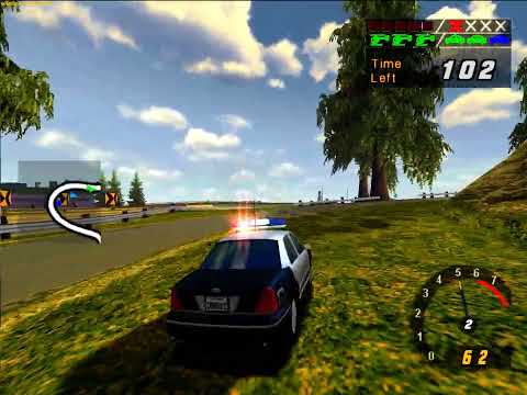 NFS Hot Pursuit 2 PS2 Police Ford Crown Victoria