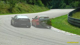 p3 Balcerowski Honda Civic vs Banaś  Honda CRX - SuperOES 7 Runda Tor Kielce 17-07-2021