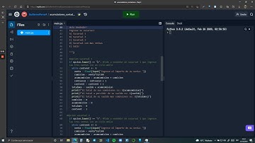 Cómo trabajar acumuladores y contadores con Python