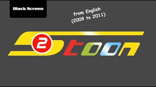 Spacetoon English Channel Logo - 2009 2011 Black Screen