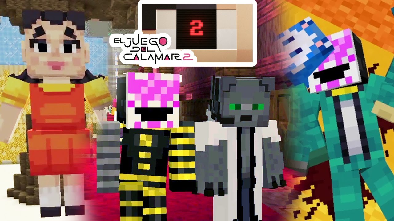 ESTUVE en EL JUEGO DEL CALAMAR 2 de BOBICRAFT