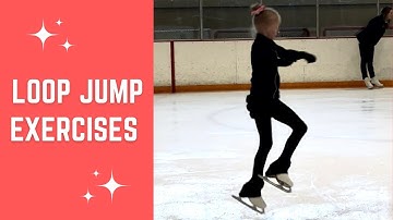 Loop Jump Exercises on Ice: Drills for Figure Skaters