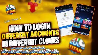 How to log in different account in different clone/Ludo Titan tricks screenshot 3