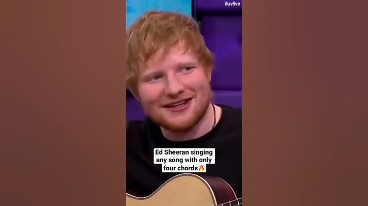 Ed Sheeran singing any song with only four chords 🔥