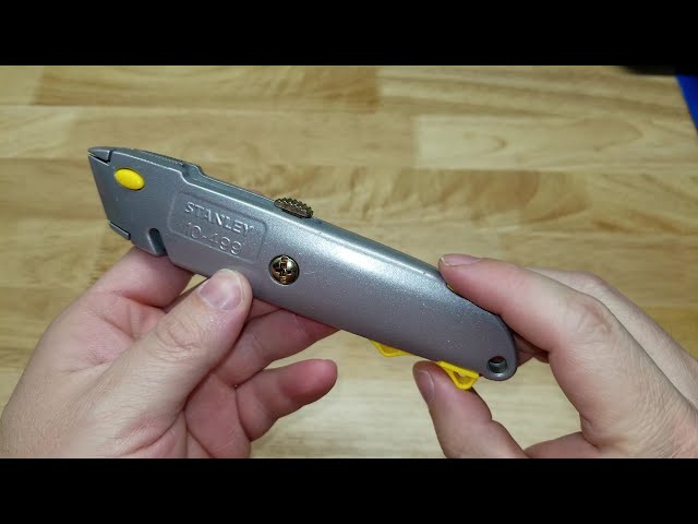 Stanley 10-499 Quick Change Retractable Utility Knife Cutter 