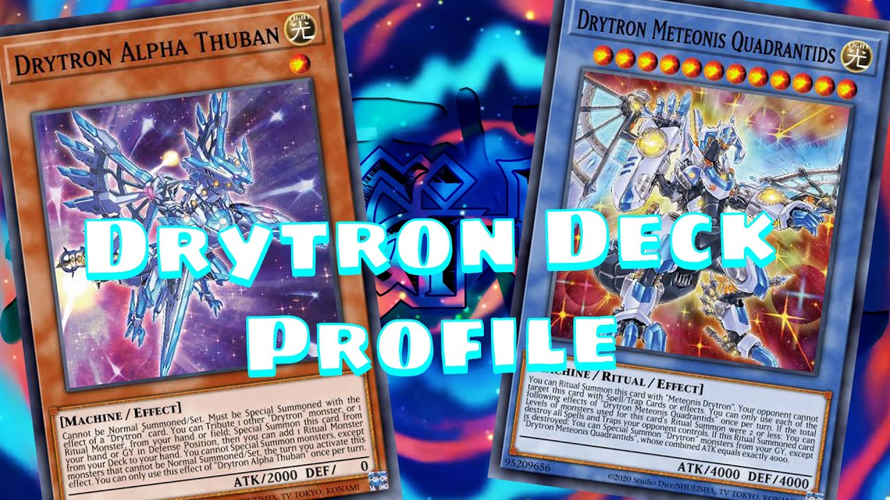 yugioh pure drytron deck Complete Custom for Yu-Gi-Oh! Drytron Pure - YGOPRODeck