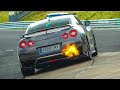 The Craziest EXHAUST FLAMES of the Nürburgring! E36 Turbo, R34 GTR, Evo, Impreza etc