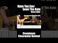 Have You Ever Seen The Rain Creedence Clearwater Revival CCR Bass Tabs #Shorts