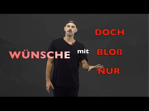 Konjunktiv 2:  Irreale Wünsche und Träume  HÄTTE - WÄRE - WÜRDE / Deutsch lernen A2-B1