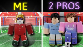 I 1v2'd EVERY RANK in Touch Football! (Roblox Soccer)