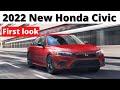 2022 Honda Civic Revealed Officially | Interior Exterior Engine  Options Explained | Detailed Video