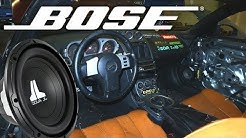 BOSE SOUND SYSTEM IN MY DRIFT CAR (+BOOMBUXX) 
