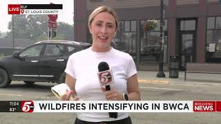 Wildfires latest: More than 60,000 acres burned; thousands evacuating