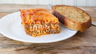 Mom's Easy Cottage Cheese Lasagna