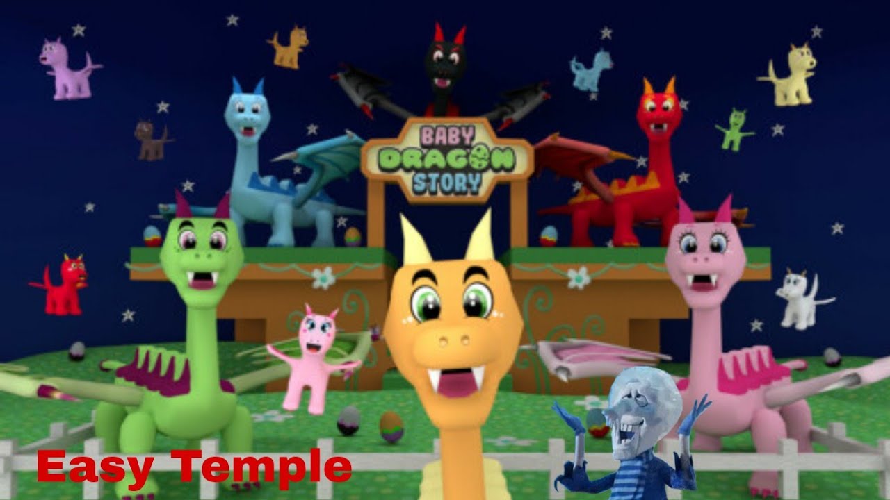 Roblox- BABY DRAGON RESCUE (easy Temple)