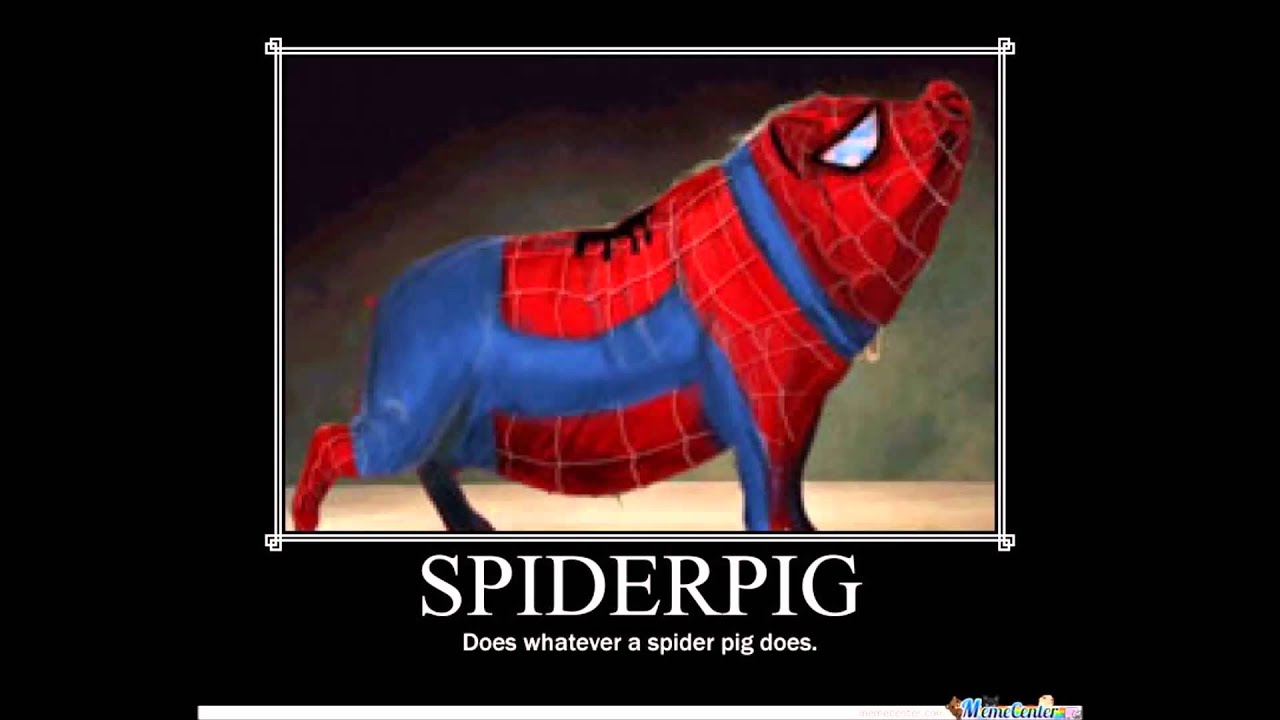 SPIDER PIG The Simpsons Movie "Spider Pig" Un-Official Music Video
