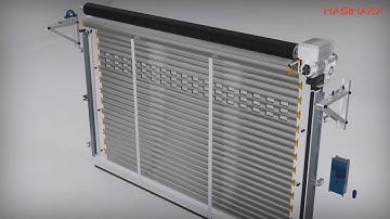 Components for industrial rolling shutter - ENG