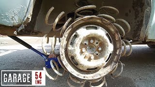 Using springs instead of rubber tires
