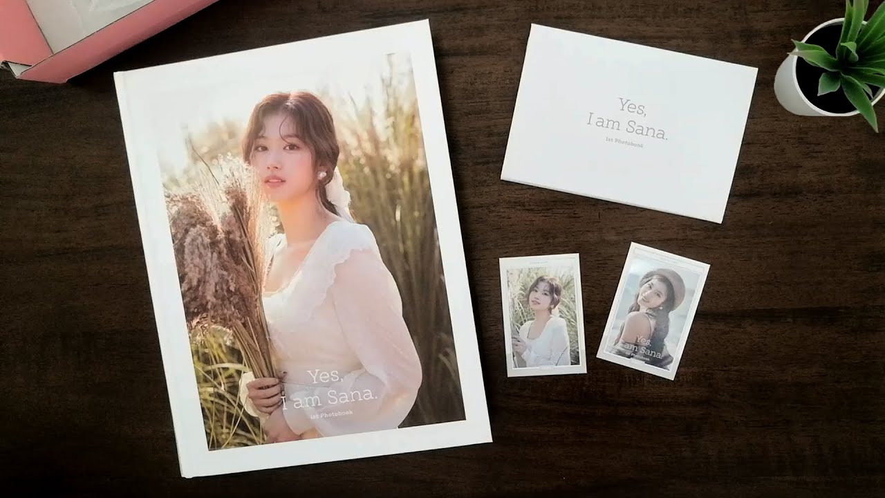 [Unbox] 트와이스 (TWICE) "Yes, I am Sana" SANA 1st Photobook